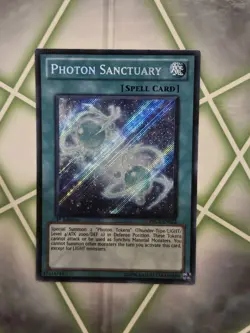 Yugioh Photon Sanctuary PRC1-EN022 Secret Rare 1st Edition NM - Image 1