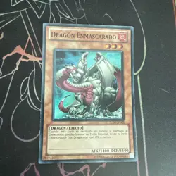 “Spanish” YuGiOh Masked Dragon TU06-SP003 Super Rare Turbo Pack LP - Image 1