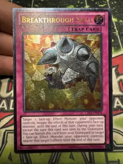 Breakthrough Skill CBLZ-EN078 Ultimate Rare NM Unlimited Ed. YUGIOH! - Image 1