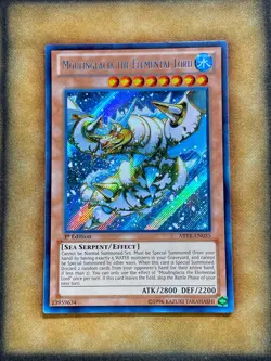 Yugioh Moulinglacia the Elemental Lord ABYR-EN035 Secret Rare 1st Ed NM - Image 1