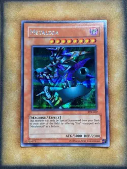 Yugioh Metalzoa TFK-002 Parallel Secret Rare Promo NM - Image 1
