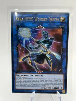 Xtra HERO Wonder Driver - LEHD-ENA37 - Ultra Rare - 1st Edition NM YuGiOh! Lege - Image 2