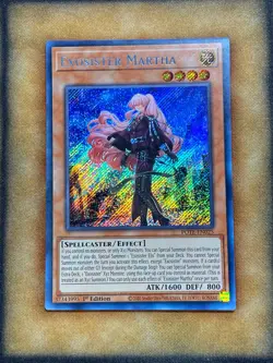 Yugioh Exosister Martha POTE-EN025 Secret Rare 1st Ed NM - Image 1
