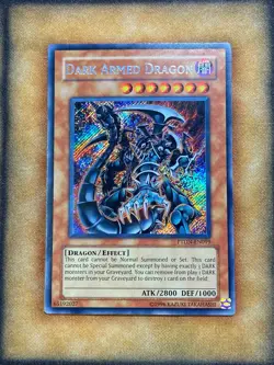 Yugioh Dark Armed Dragon PTDN-EN019 Secret Rare MP - Image 1
