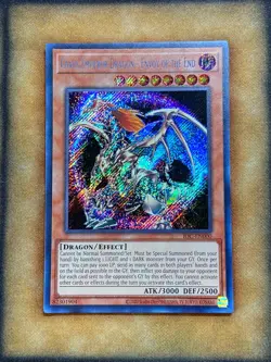 Yugioh Chaos Emperor Dragon - Envoy of the End IOC-EN000 Secret Rare 25th NM - Image 1