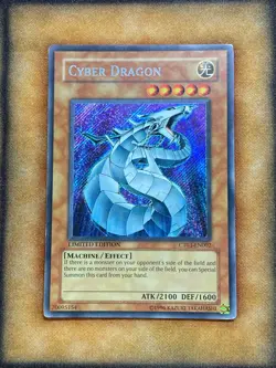 Yugioh Cyber Dragon CT03-EN002 Secret Rare Limited Edition MP - Image 1