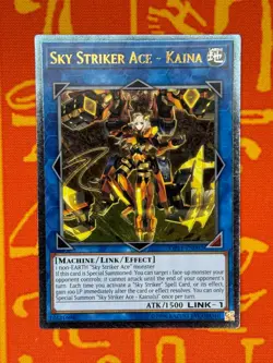 YUGIOH SKY STRIKER ACE - KAINA ULTIMATE RARE NEAR MINT OP11-EN002 - Image 1