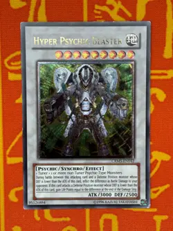 YUGIOH HYPER PSYCHIC BLASTER ULTIMATE RARE LIGHT PLAY CRMS-EN042 - Image 1