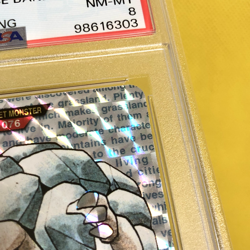 Pokemon Card Japanese【Golem】PSA8 No.076 Holo Prism Carddass Vending Red Bandai - Image 4