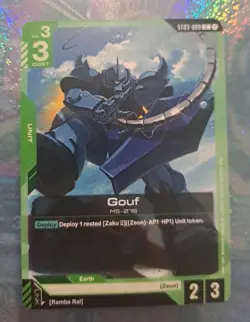 Gouf - ST03-009 NM - Gundam TCG Card Game - Image 1