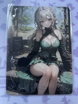 SSR-014 Goddess Story Anime Waifu Card SKONGZHILIAN Waifu Doujin Card - Image 1