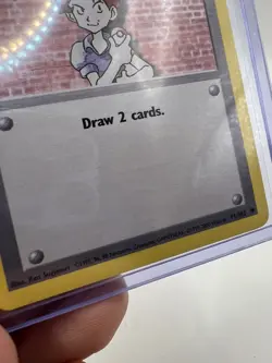 Trainer Bill 91/102 Base Set Uncommon Pokemon Card Unlimited 1999 - Image 4