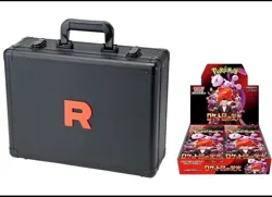 Pokemon Card The Glory of Team Rocket Attache Case set Brief Case sv10 Japanese - Image 2