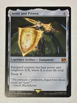 MTG Aettir And Prewin Final Fantasy Single Card #253 Mythic Regular - Image 1