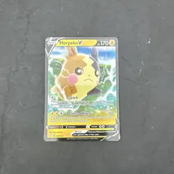 Pokemon TCG Morpeko v Shining Fates Holo Ultra Rare Card 037/072 - Image 1