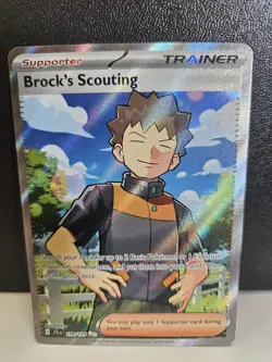Brock's Scouting 179/159 Full Art - SV09: Journey Together Pokemon Card - Image 1