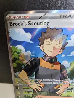 Brock's Scouting 179/159 Full Art - SV09: Journey Together Pokemon Card - Image 5