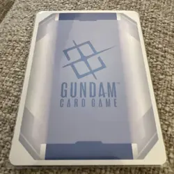 GUNDAM TCG CARD GAME JUSTICE GUNDAM GD01-066 LR HOLO FOIL ENGLISH NEWTYPE RISING - Image 2
