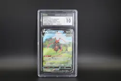 Kricketune V Pokemon Card (Japanese) CGC Gem Mint 10 VMAX Climax SR - 213/184 - Image 1