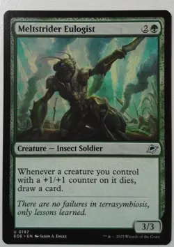 Meltstrider Eulogist *Uncommon* Magic MtG x1 Edge of Eternities - Image 1