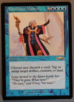 Mind Over Matter - MTG - Exodus - Magic: The Gathering - Image 1