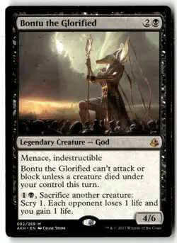 MTG Bontu the Glorified - Amonkhet Heavily Played English - Image 1