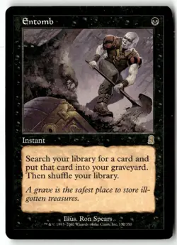 MTG Entomb - Odyssey Heavily Played English - Image 1