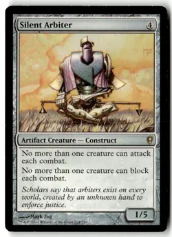 MTG Silent Arbiter - Conspiracy Heavily Played English - Image 1