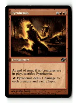 MTG Pyrohemia - Planar Chaos Heavily Played English - Image 1