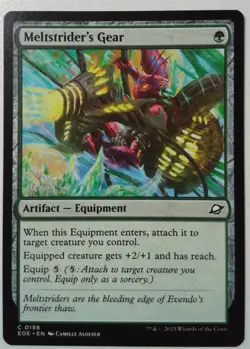 Meltstrider's Gear *PLAYSET* Magic MtG x4 Edge of Eternities - Image 1