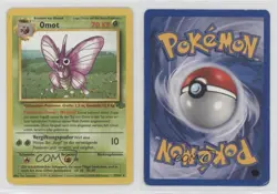 Venomoth German Pokemon Jungle #29 1999 15fy - Image 3