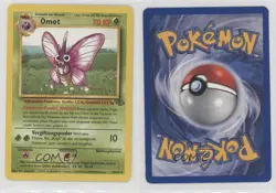 Venomoth German Pokemon Jungle #29 1999 15fy - Image 3
