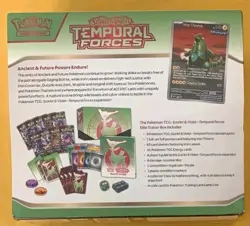 Pokemon TCG Scarlet & Violet Temporal Forces Elite Trainer Box ETB Iron Leaves 820650856570 - Image 2