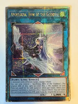YUGIOH- Apollousa, Bow of the Goddess -RA02-EN040 - Quarter Century Secret (QCR) - Image 1