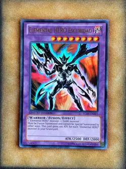 Yugioh Elemental HERO Escuridao YG09-EN001 Ultra Rare Limited Edition NM - Image 1