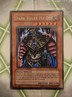Yugioh Dark Ruler Ha Des MC1-EN006 Secret Rare Limited Edition NM - Image 1