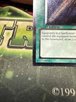 Yugioh Wonder Wand GENF-EN045 Ultimate Rare 1st Ed NM - Image 4