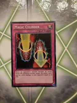 Yugioh! Magic Cylinder LCYW-EN099 Super Rare 1st Edition NM - Image 1