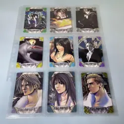 Set 54 Squall Rinoa Final Fantasy Ⅷ Trading Card Game Full Art Square Enix Japan - Image 3