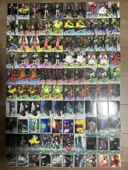 Set 100 Cloud Aerith Tifa Final Fantasy VII Trading Card Game Square Enix Japan - Image 2