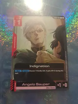 Indignation - ST03-012 NM - Gundam TCG Card Game - Image 1