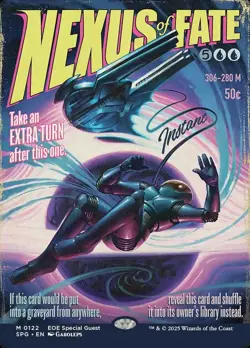 MTG Nexus of Fate Borderless ** Special Guests ** English - Image 1