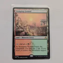 MTG Stomping Ground NM-Mint Ravnica Remastered - Image 1