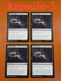4x Vampiric Rites | Jumpstart 2022 | MTG Magic Cards - Image 1