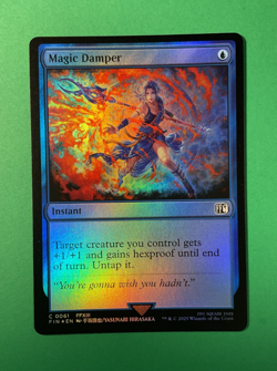 Magic Damper - FOIL - 0061 - Final Fantasy - MTG - Magic the Gathering - Image 1