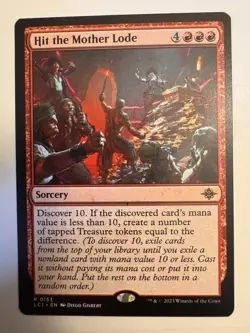 Hit the Mother Lode LCI MTG 153 RARE M/NM 1x - Image 1