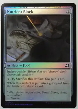 Nutrient Block *FOIL Common* Magic MtG x1 Edge of Eternities - Image 1