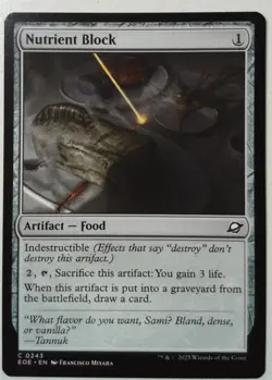 Nutrient Block *Common* Magic MtG x1 Edge of Eternities - Image 1