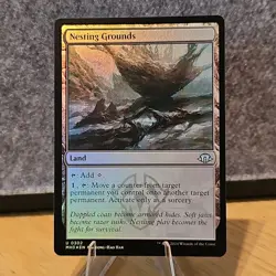 MTG Nesting Grounds Modern Horizons 3 Foil Uncommon #302 NM Fresh Pull No Play - Image 1