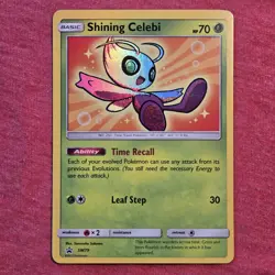 Pokemon Shining Legends: Shining Celebi SM79 Holo Foil Promo - LP/NM - Image 1
